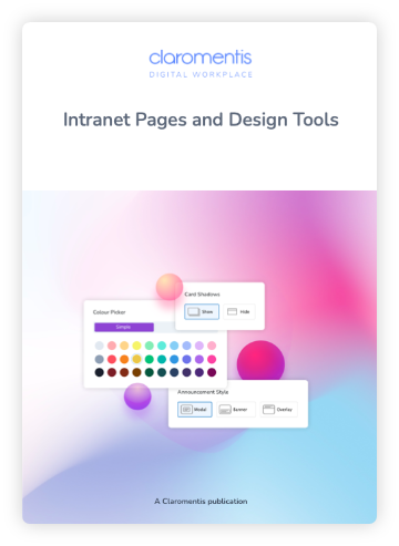 claromentis-intranet-pages-design-tools-cover image