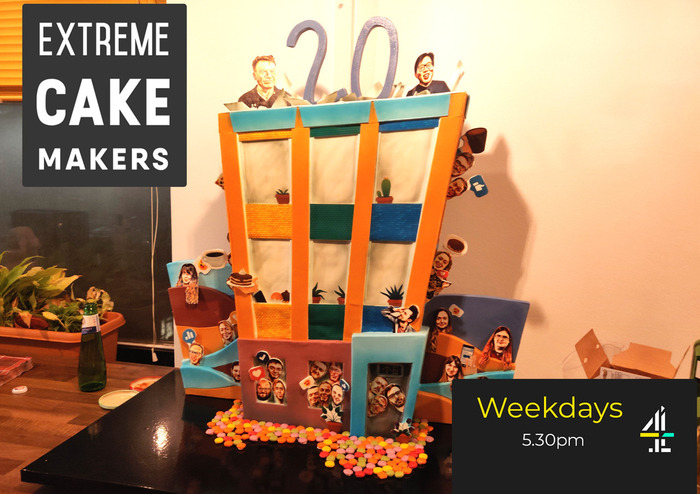 Extreme Cake Makers - TV banner