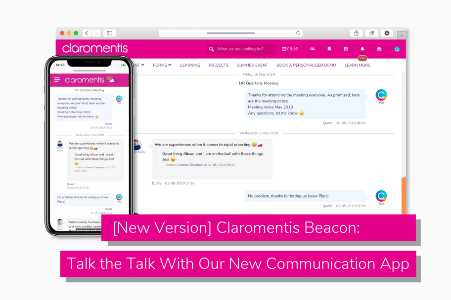 Talk the Talk With Our New Communication App - screenshot