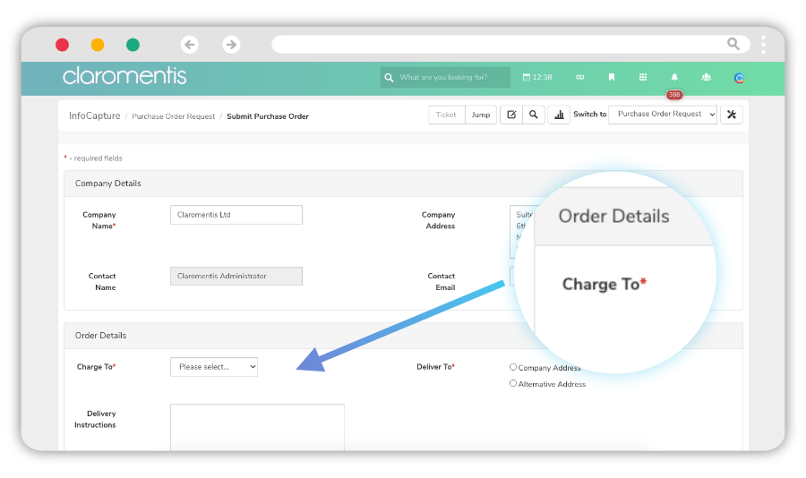 purchase-order-request-intranet-eform-workflow