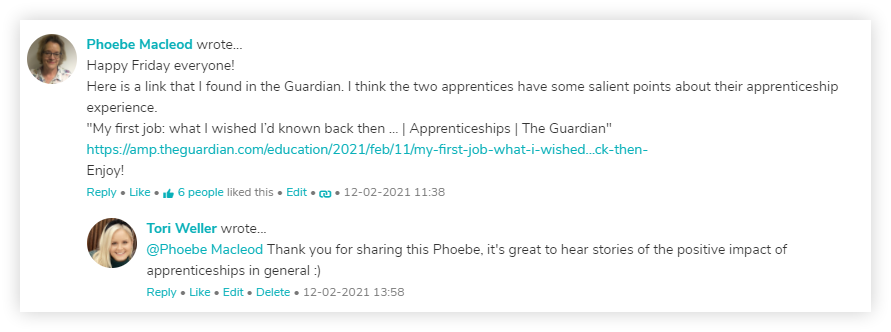 apprenticeship-connect-intranet-staff-room-comments