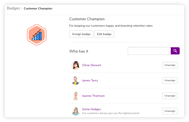 list-of-users-awarded-with-customer-champion-badge