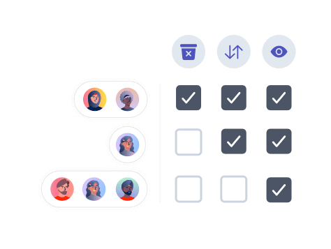 Customisable project roles