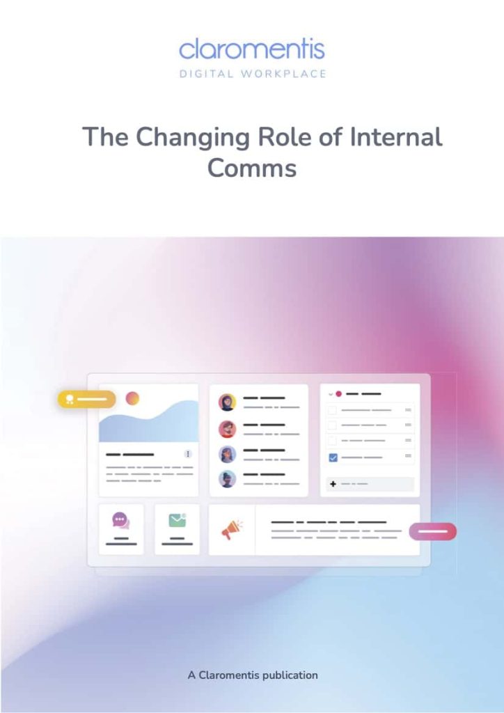 The Changing Role of Internal Comms PDF cover image