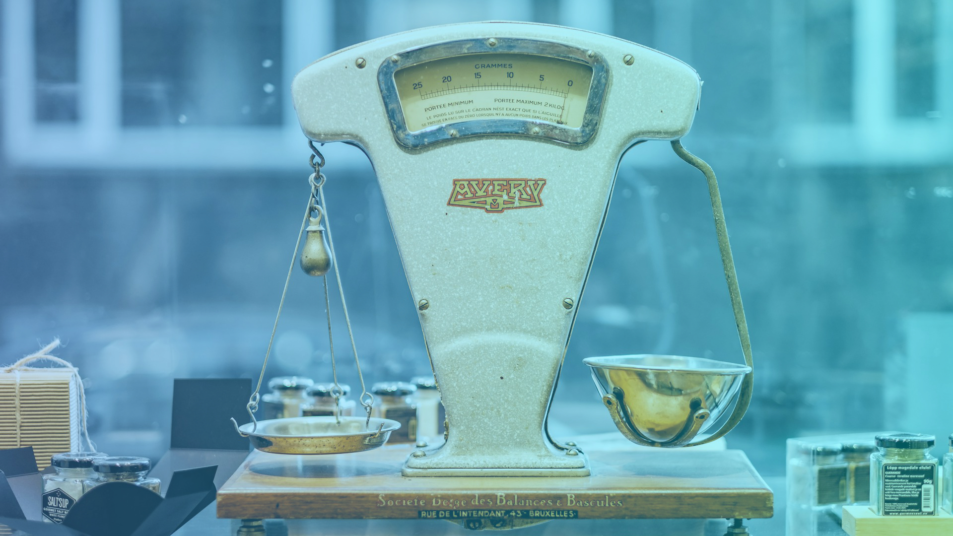 old style scales like you would get in a bakers. Representing the balancing of priorities when choosing the best intranet software for your business